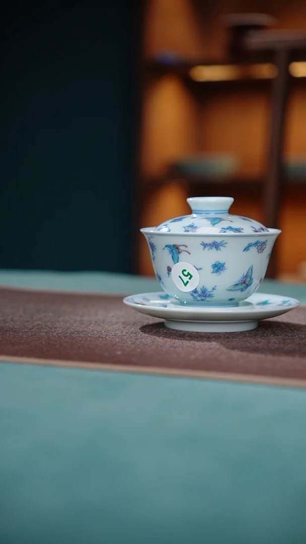 57-1百蝶元宝三才（春生底款）