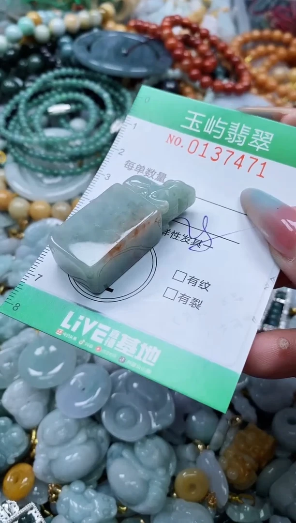 翡翠未镶嵌颈饰闪购0137471