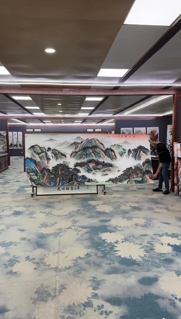 国画Z邵明义-山水国画-大丈二