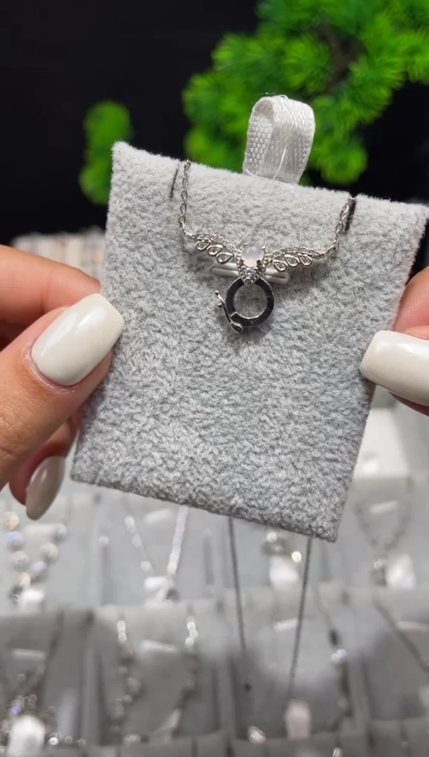 项链银S925镶嵌翡翠?****?项链