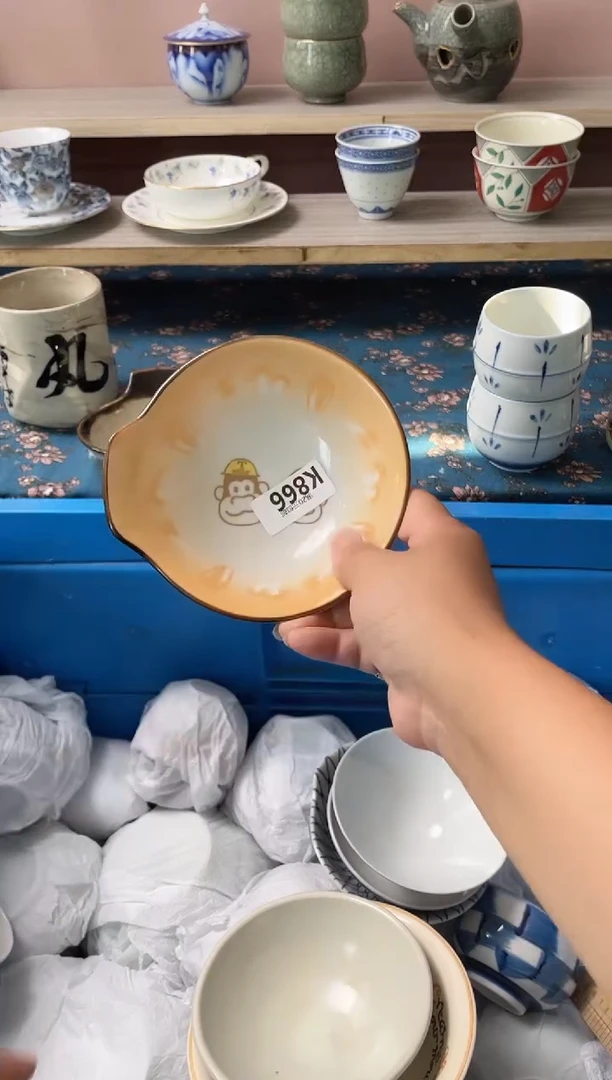 瓷片火*耳瓷器瓷器K866