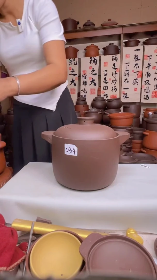 宜兴紫砂微瑕4升直筒034