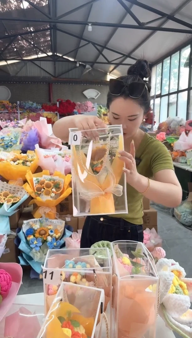 非遗手工定制花束，孤品清仓！！