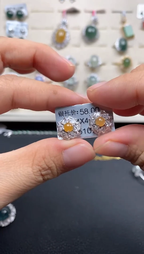 【闪购商品】翡翠戒指银S925镶嵌11111111