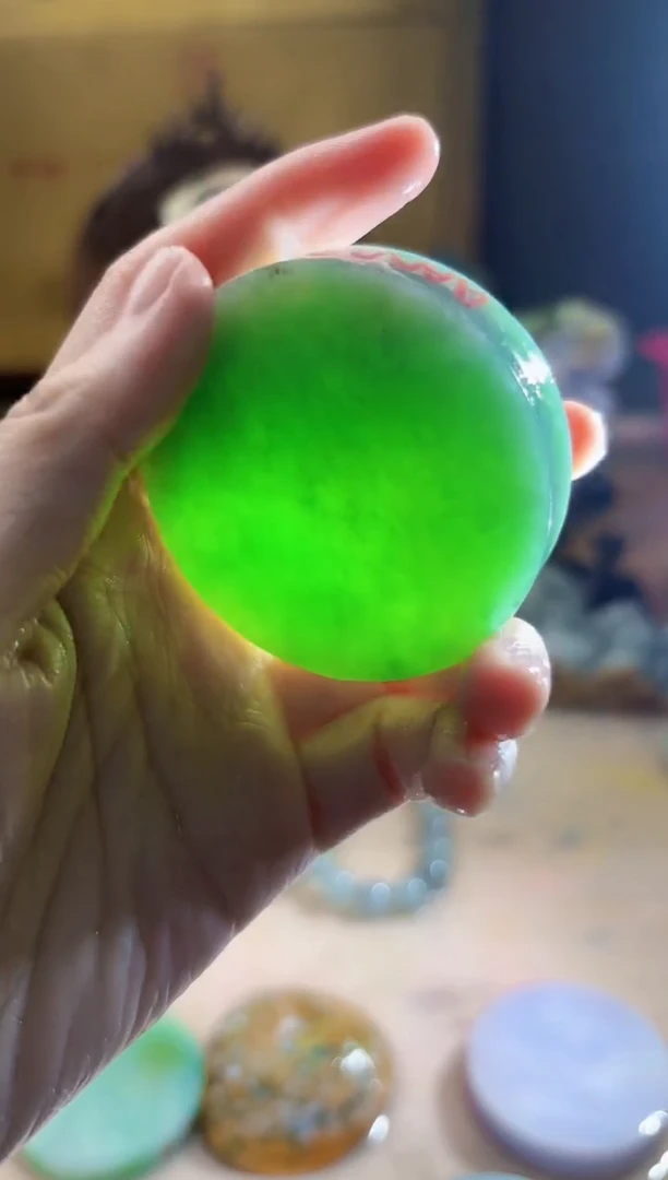 翡翠挂件未镶嵌A货柠优3965