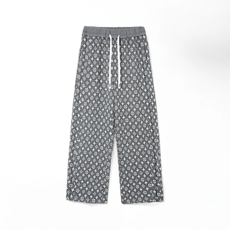 【佳琪高奢】【印象时刻】2025气质高街设计重工百搭女款休闲直筒裤