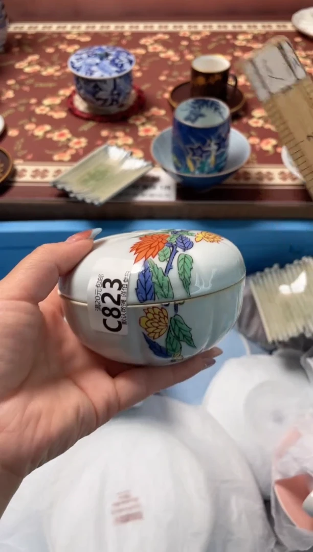 瓷片好**连瓷器瓷器C823
