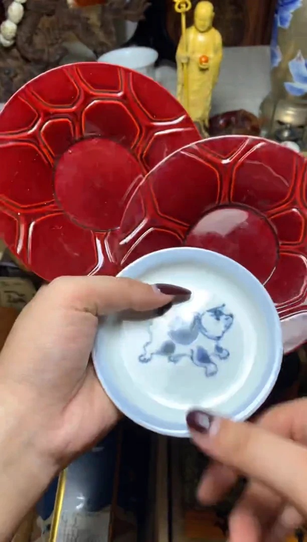 紫砂盖碗瓷器默认微瑕瓷器