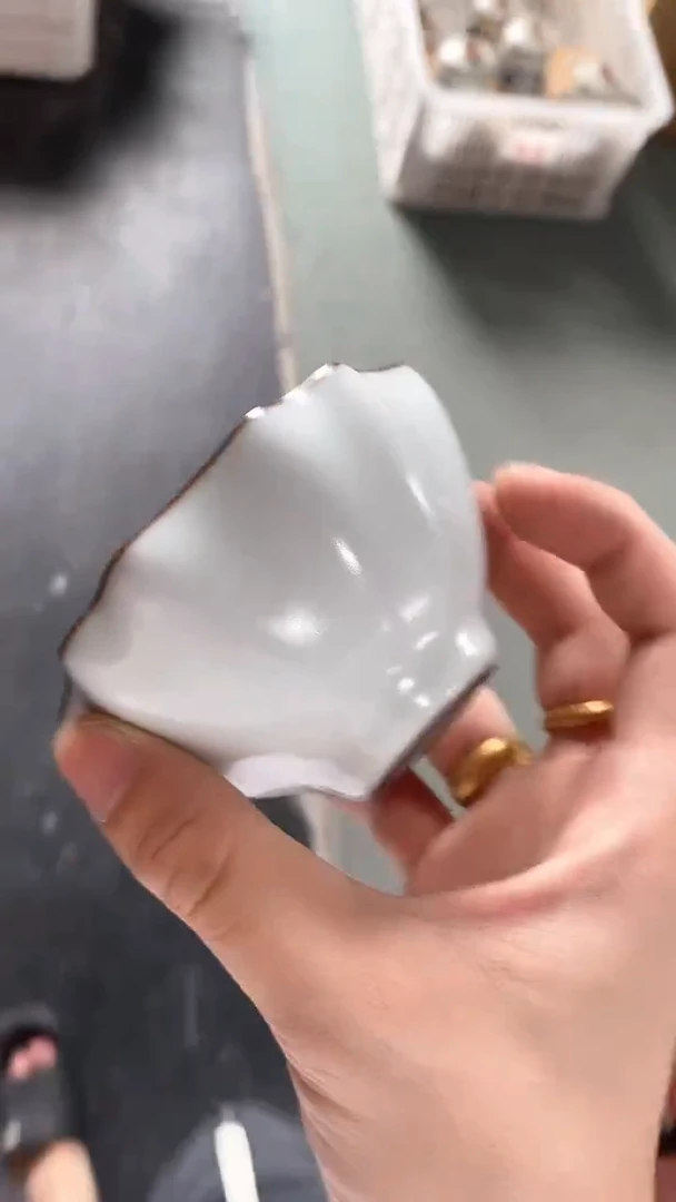 瓷片白陶瓷茶具茶器