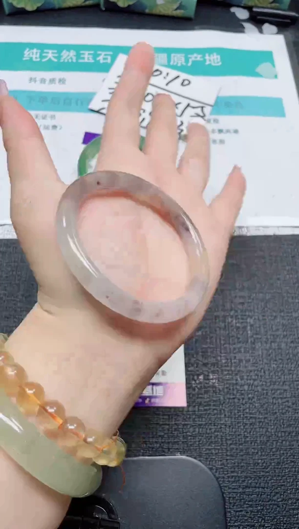 未镶嵌手镯石英质玉183-57