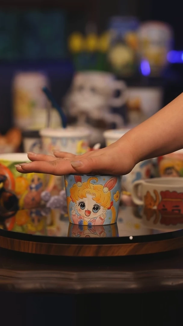 【闪购商品】摆件景德镇釉下彩绘设计师款式陶瓷