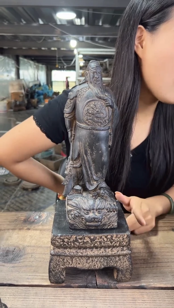 陶土忠义之踏+素面案头方几