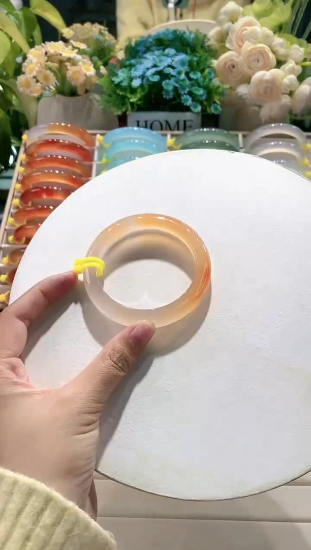 手镯玛瑙/玉髓未镶嵌36-57.5