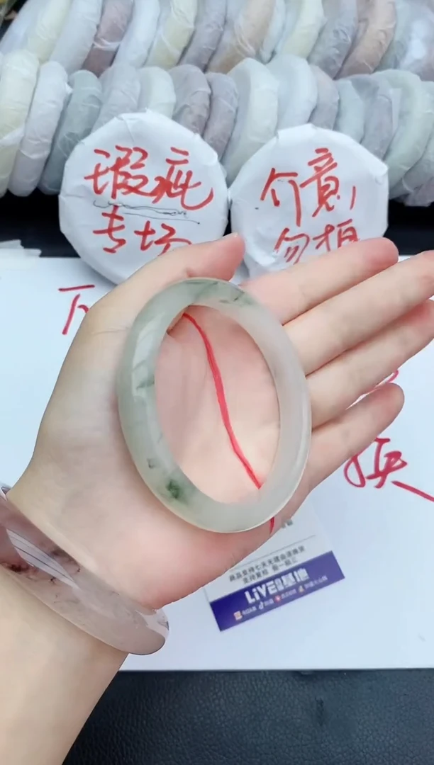 未镶嵌手镯石英质玉瑕疵23+60/61