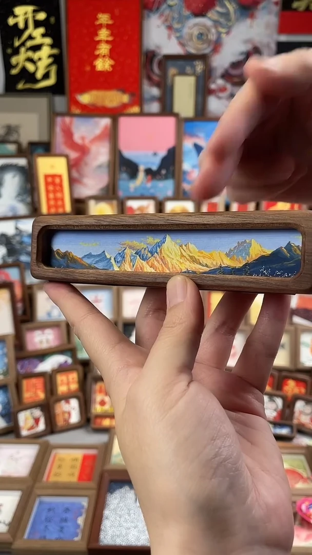 国画纯手绘书法绘画作品