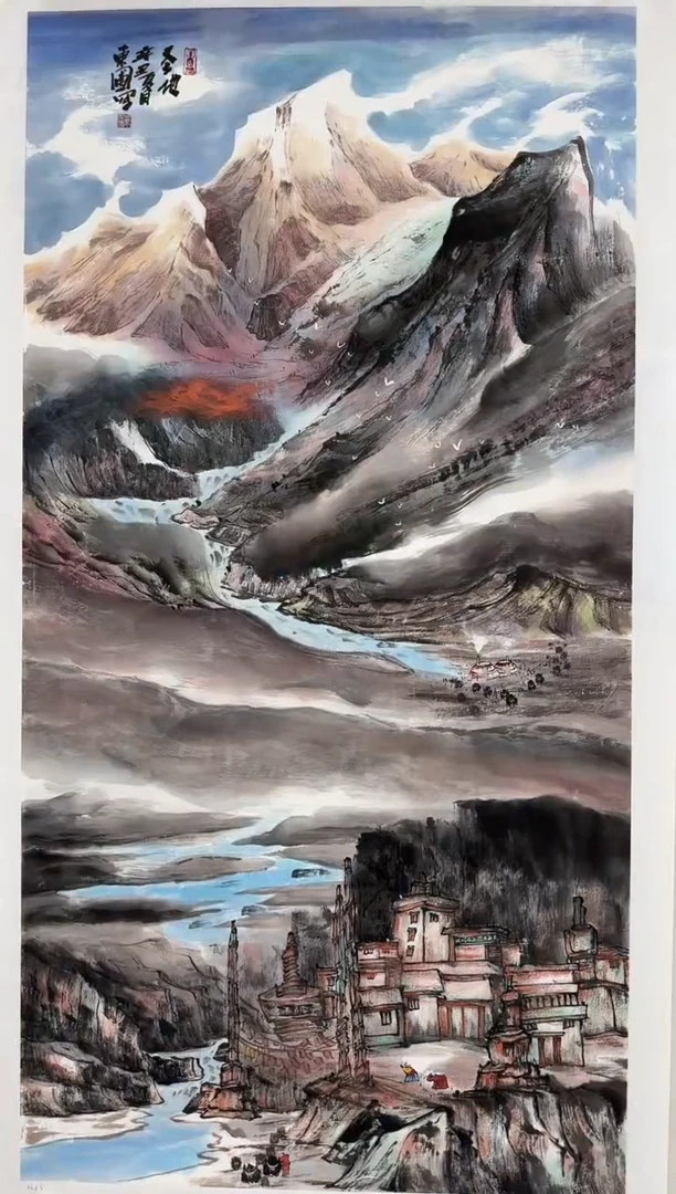 国画王东圃精品作品