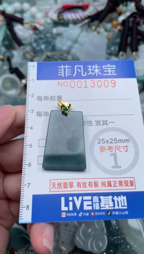 颈饰未镶嵌翡翠13009