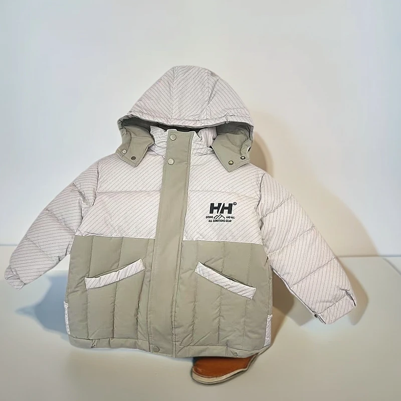 【现货】MF-8203双色高品质保暖韩版时尚棉衣儿童时尚休闲外套