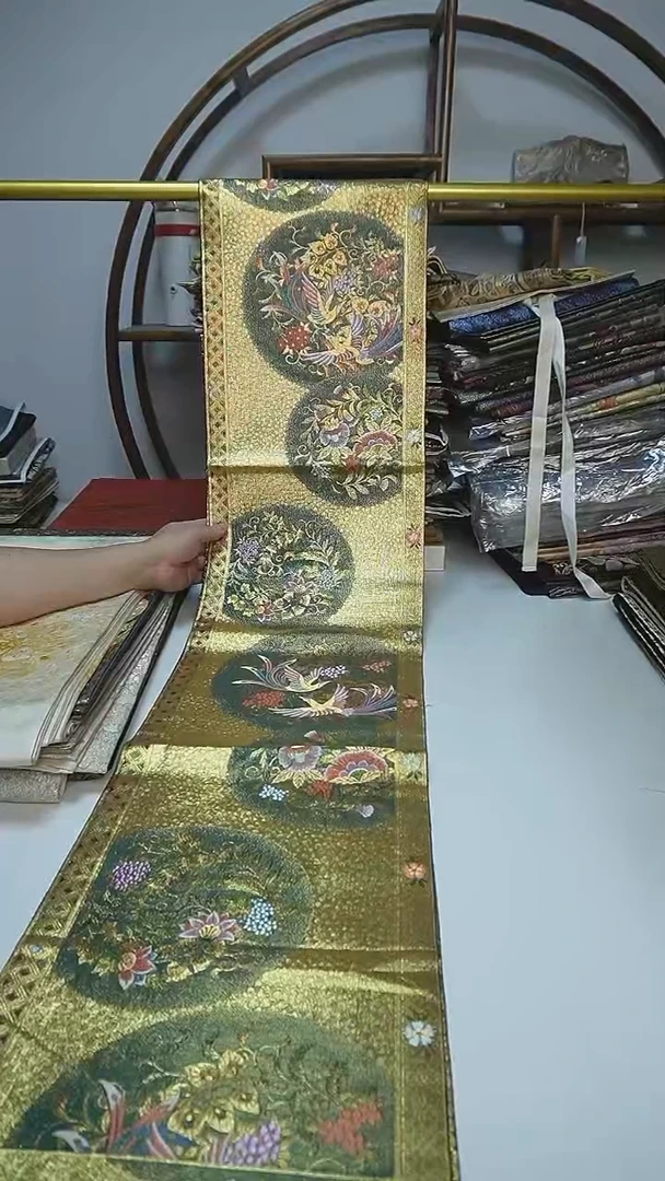 织绣25西阵织六通凤凰