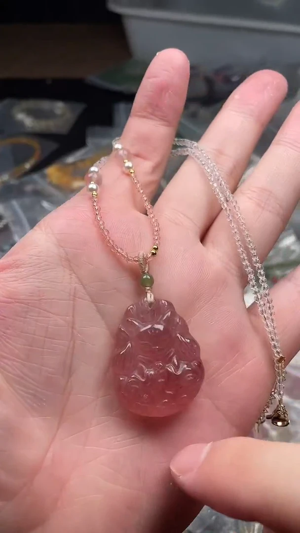 未镶嵌颈饰水晶多样性发货拍一发一