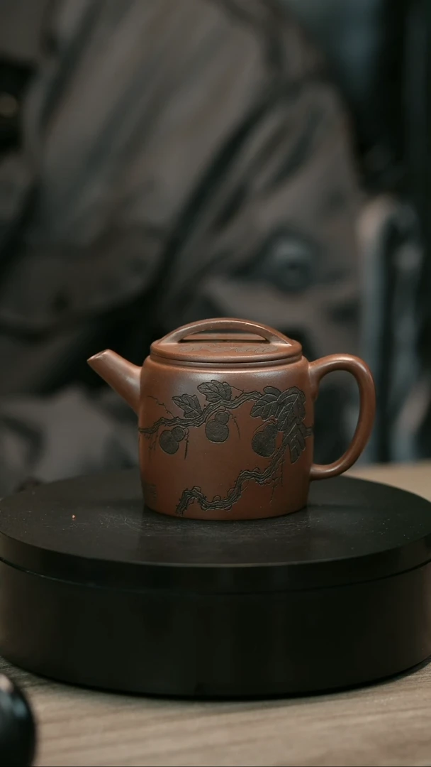茶壶紫砂m****gH1454周卓琴葫芦高汉瓦