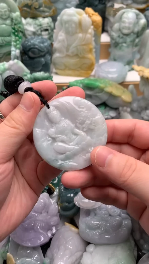 吊坠(不含链)未镶嵌翡翠1