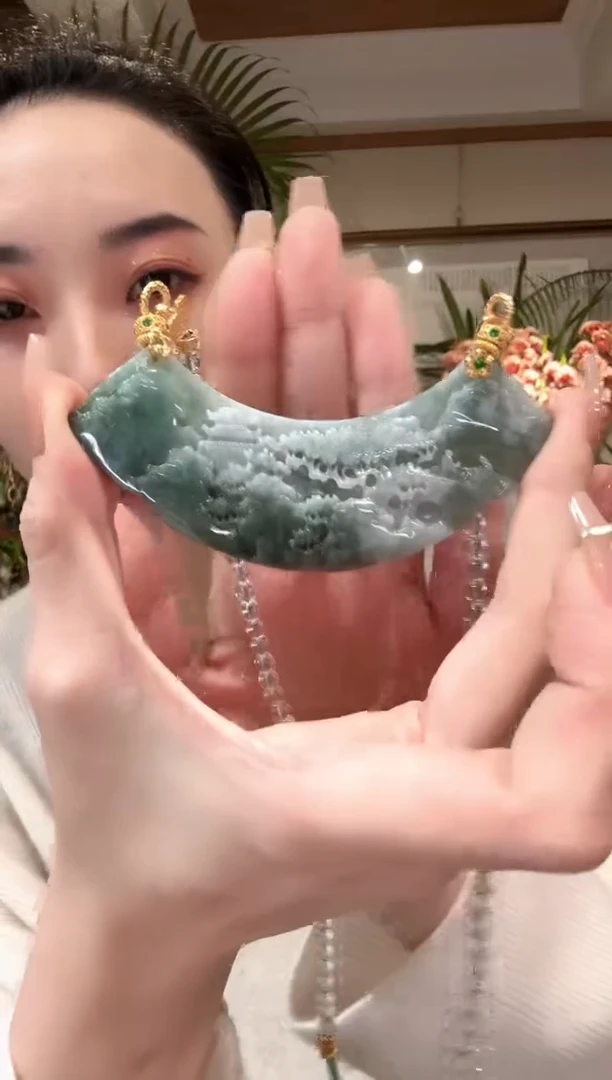 【闪购商品】翡翠颈饰未镶嵌国风
