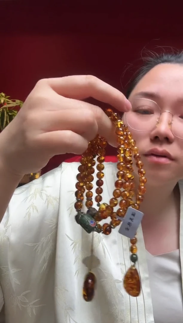 【闪购商品】琥珀珠宝奇石未镶嵌 8mm