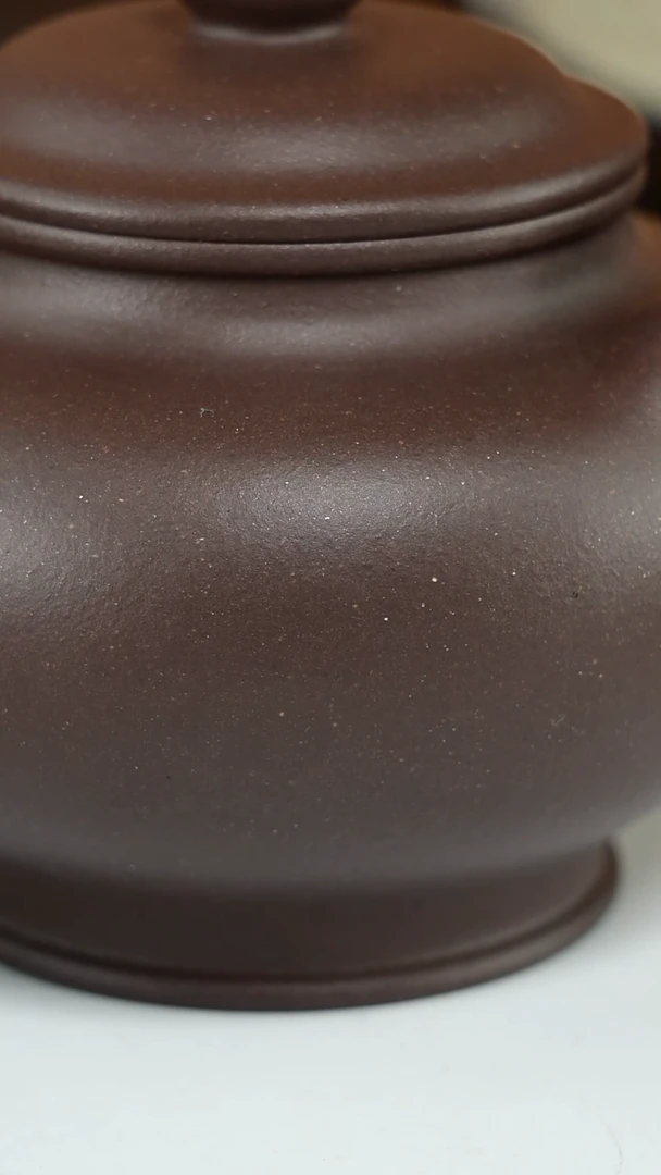 茶壶紫砂雨**步底槽青300毫升