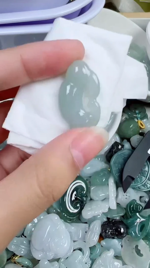 散珠翡翠436号链接，A货翡翠