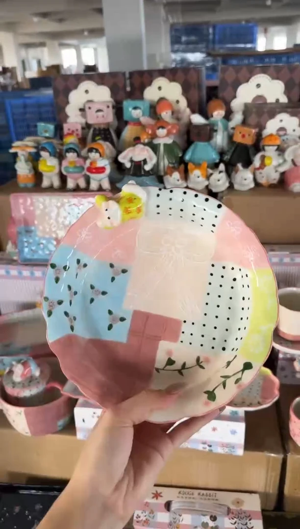 陶瓷[唯品瓷】手工手绘陶瓷直播间