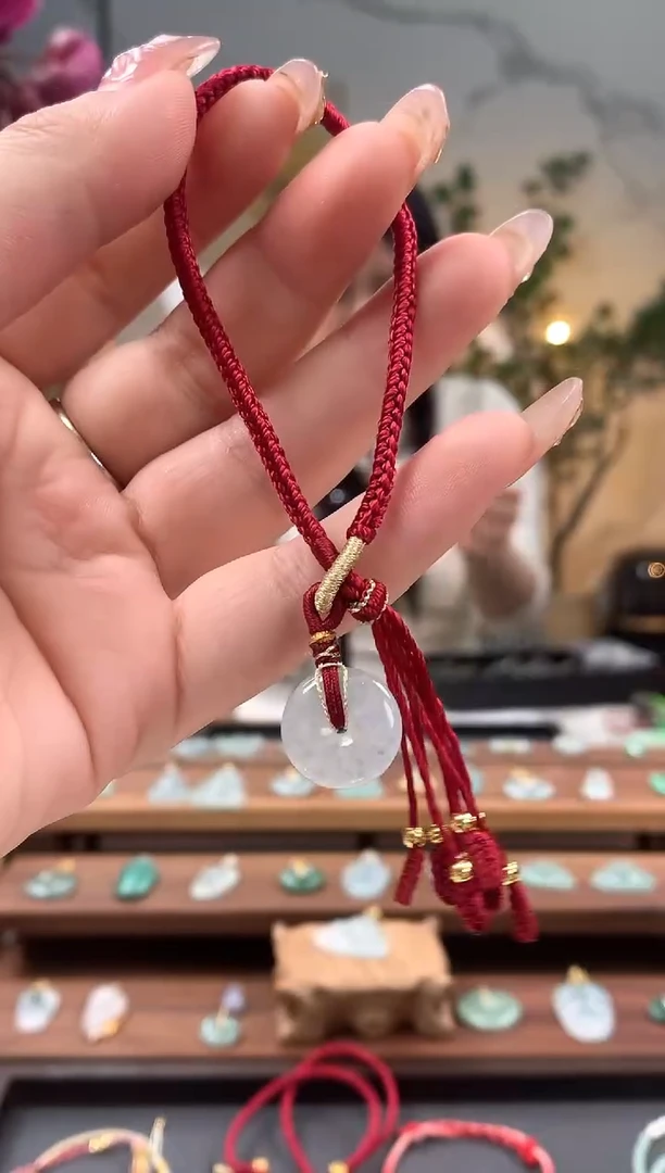 【闪购商品】翡翠手绳未镶嵌平安扣手绳·