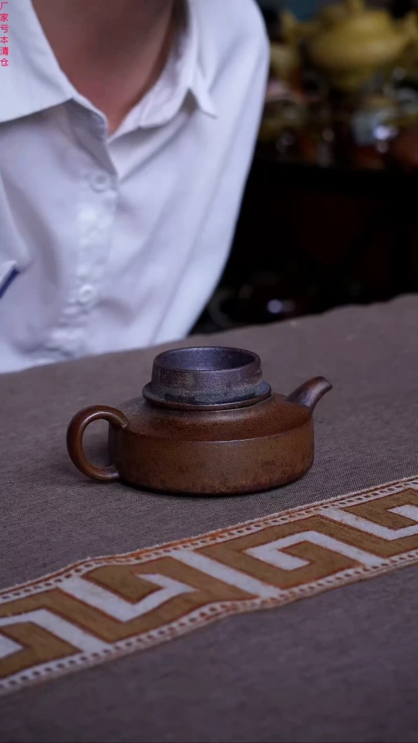 茶壶紫砂宜兴紫砂柴烧