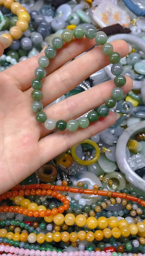 翡翠未镶嵌颈饰/J/翡翠A货,一件也是批发价