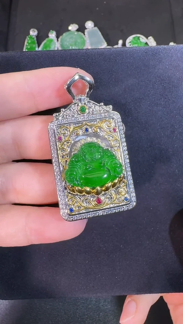 吊坠(不含链)未镶嵌翡翠吊坠