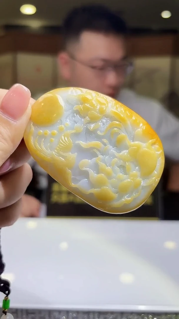 定制翡翠未镶嵌17/0701/C/发其一件/花