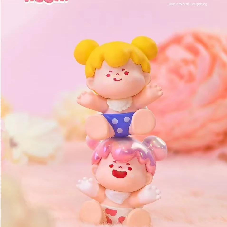 【拆盒】Woow拥抱你的小确幸萌粒盲盒可爱摆件