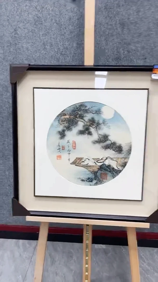 国画清波国画作品2平尺