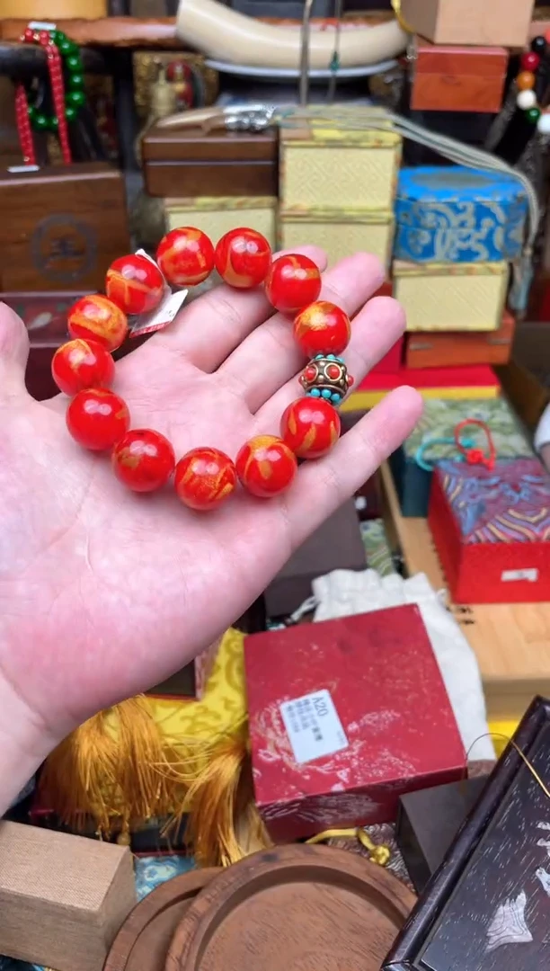玛瑙/玉髓手串未镶嵌-------------血lz