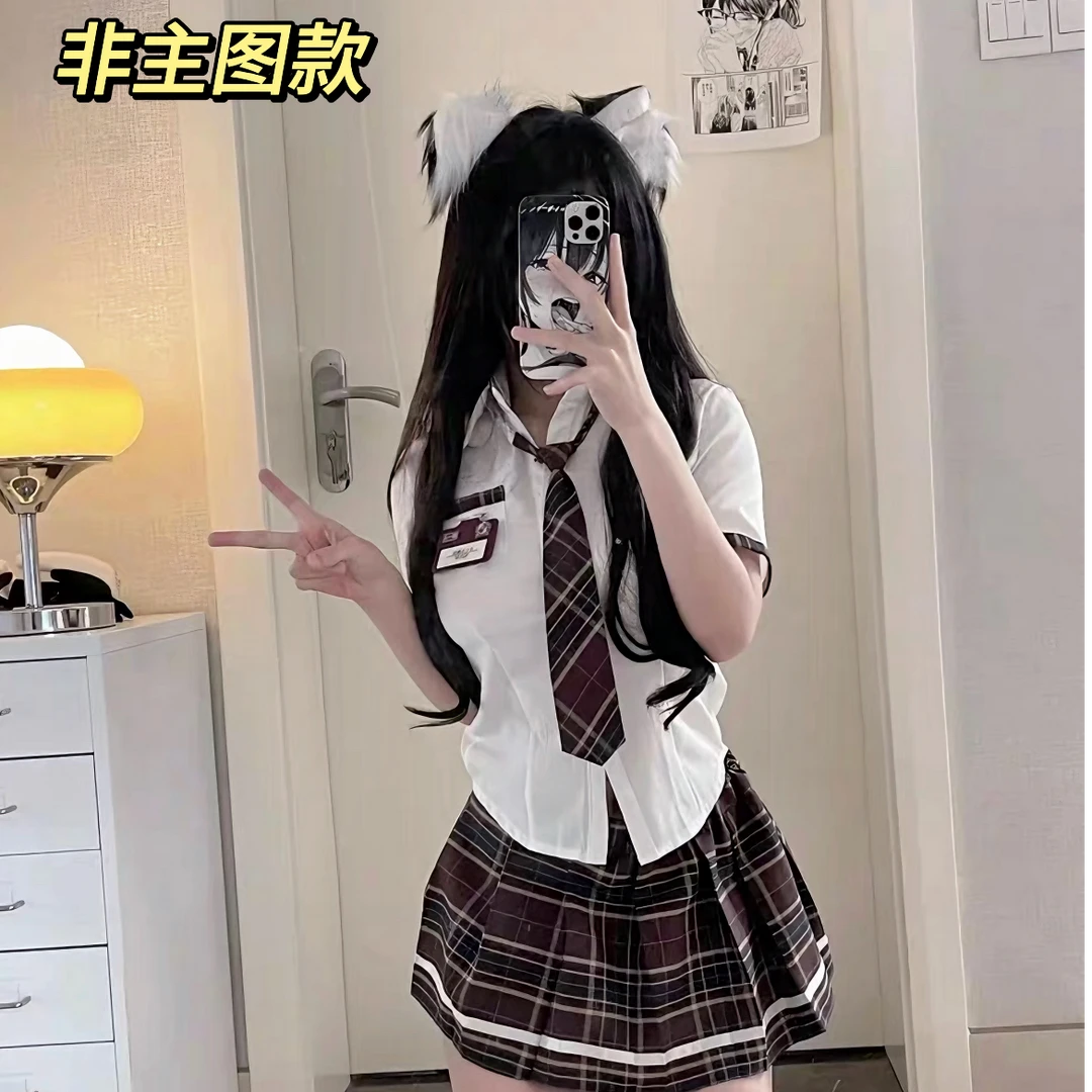 【厂家孤品睡衣】捡漏辣妹网红性感纯欲设计感甜美显瘦情调趣味睡裙