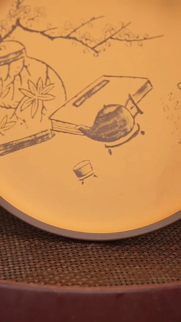 茶壶紫砂原矿手工制作壶承