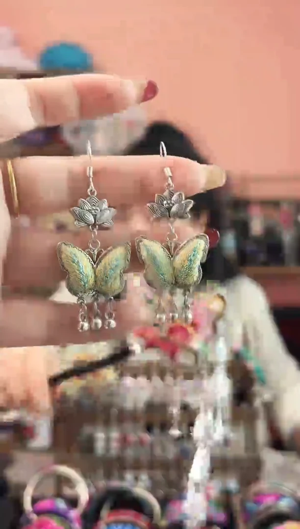 织绣艺枝独绣手工饰品29