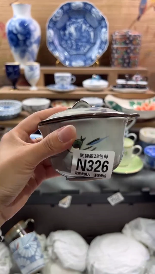 瓷片豆*         N326