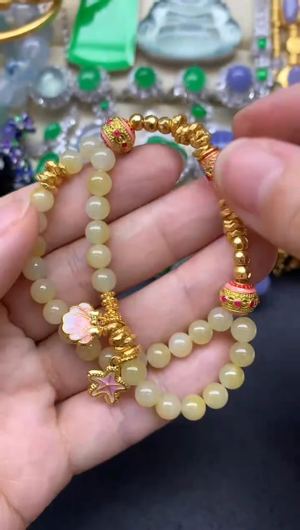 未镶嵌手链翡翠405-中国好珍宝