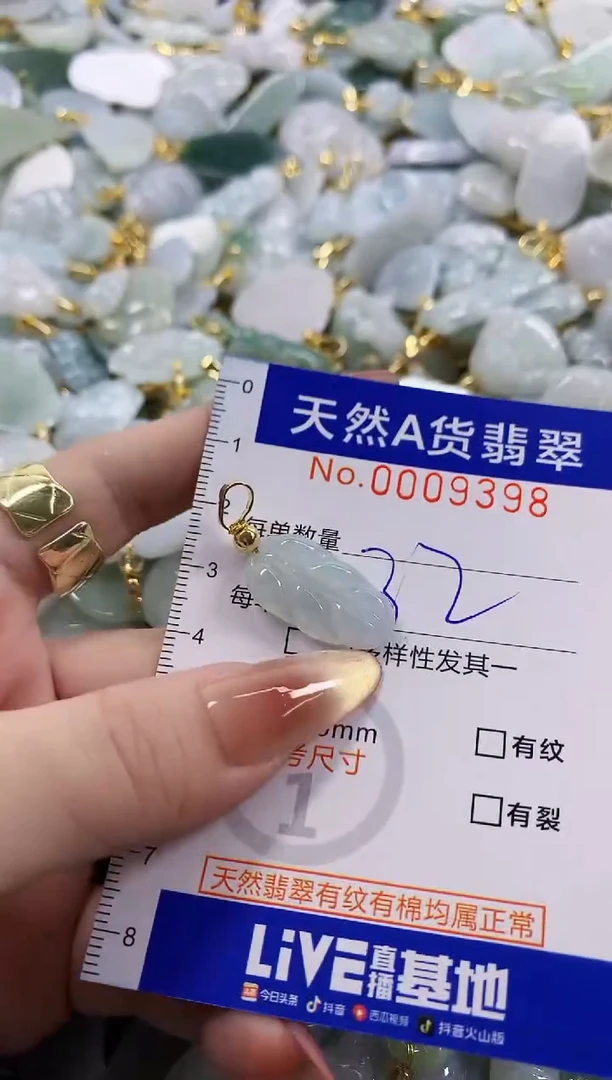 颈饰未镶嵌翡翠天然A货翡翠