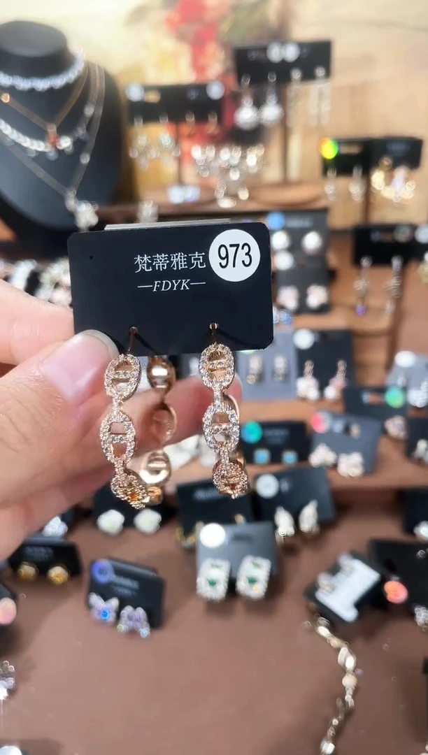 合金925银锆石梵973