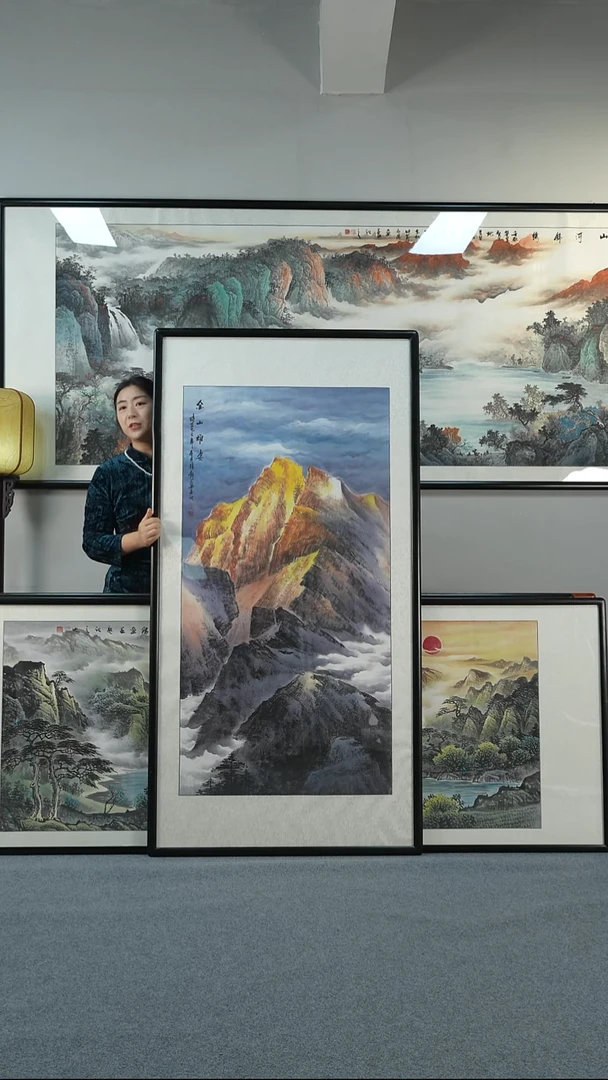 国画大*哥四尺竖幅175金山画作