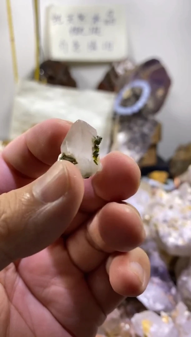 未镶嵌珠宝半成品水晶131号四川超七花园水晶