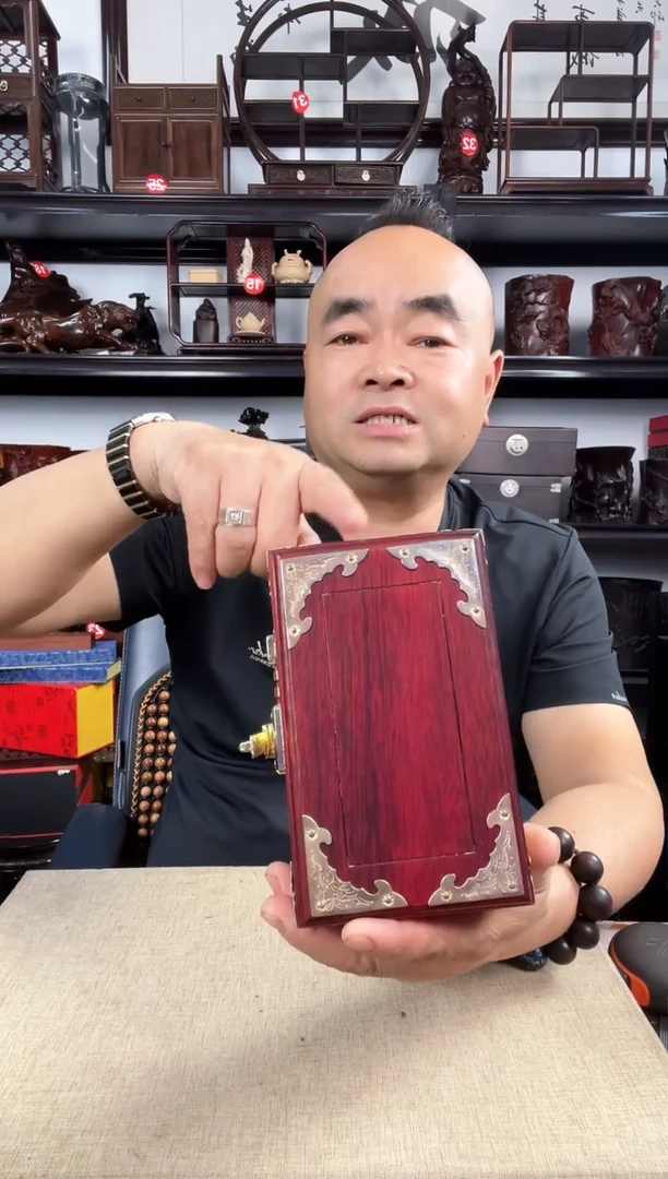 木长方盒老李红木工艺品