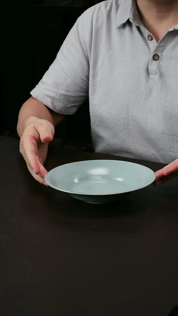 其他汝官窑折腰盘51